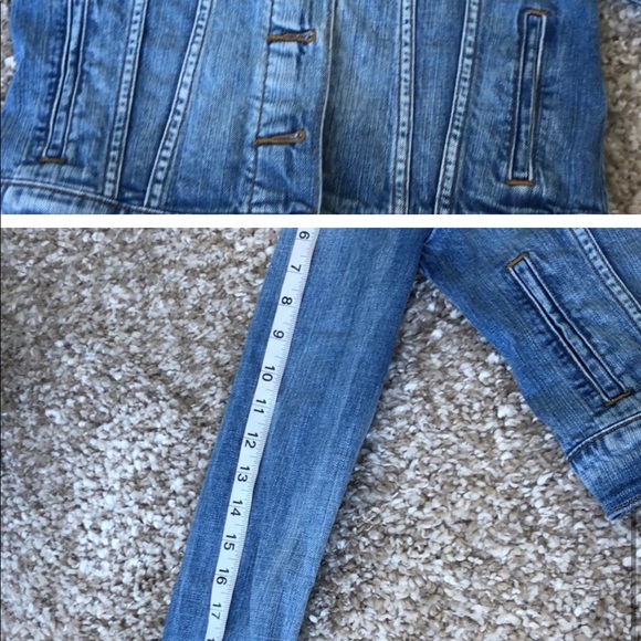Levi’s Denim Jacket Sz S Mid Wash Blue Colour Pockets and Buttons Vintage - Picture 11 of 11